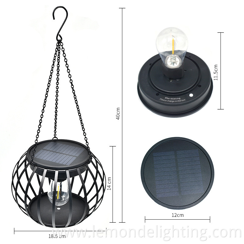 Outdoor Solar Hanging Light